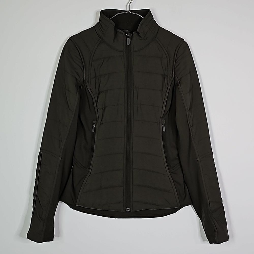 LULULEMON dark olive size 2 extra mile jacket